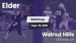 Matchup: Elder  vs. Walnut Hills  2020