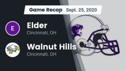 Recap: Elder  vs. Walnut Hills  2020