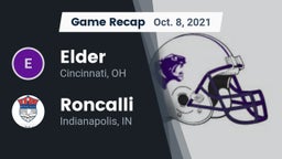 Recap: Elder  vs. Roncalli  2021