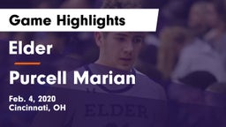 Elder  vs Purcell Marian  Game Highlights - Feb. 4, 2020
