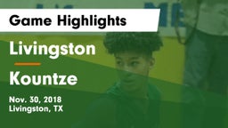 Livingston  vs Kountze  Game Highlights - Nov. 30, 2018