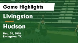 Livingston  vs Hudson  Game Highlights - Dec. 20, 2018