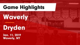 Waverly  vs Dryden  Game Highlights - Jan. 11, 2019