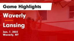 Waverly  vs Lansing  Game Highlights - Jan. 7, 2022