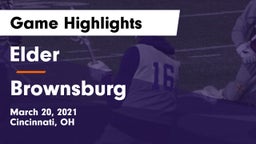 Elder  vs Brownsburg  Game Highlights - March 20, 2021