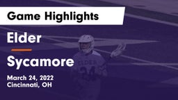 Elder  vs Sycamore  Game Highlights - March 24, 2022