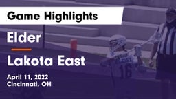 Elder  vs Lakota East  Game Highlights - April 11, 2022