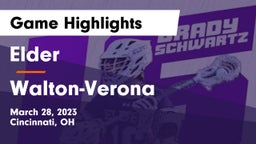 Elder  vs Walton-Verona  Game Highlights - March 28, 2023