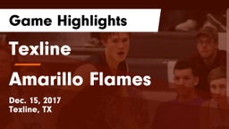 Texline  vs Amarillo Flames Game Highlights - Dec. 15, 2017