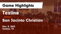 Texline  vs San Jacinto Christian  Game Highlights - Dec. 8, 2023