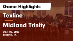 Texline  vs Midland Trinity Game Highlights - Dec. 28, 2023