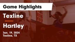 Texline  vs Hartley  Game Highlights - Jan. 19, 2024