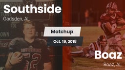 Matchup: Southside High vs. Boaz  2018