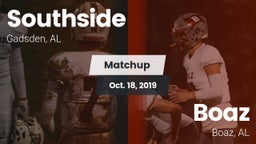 Matchup: Southside High vs. Boaz  2019