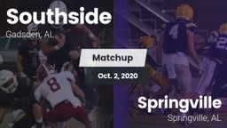 Matchup: Southside High vs. Springville  2020