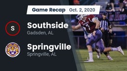 Recap: Southside  vs. Springville  2020