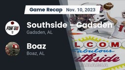 Recap: Southside  - Gadsden vs. Boaz  2023