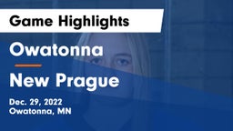 Owatonna  vs New Prague Game Highlights - Dec. 29, 2022