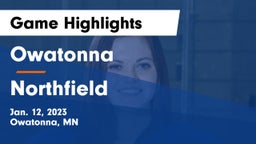 Owatonna  vs Northfield  Game Highlights - Jan. 12, 2023