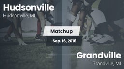 Matchup: Hudsonville High vs. Grandville  2016