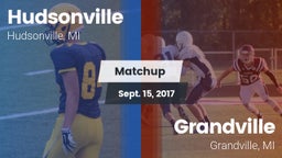 Matchup: Hudsonville High vs. Grandville  2017