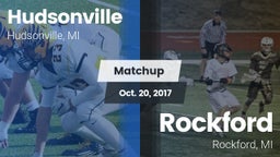 Matchup: Hudsonville High vs. Rockford  2017