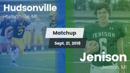 Matchup: Hudsonville High vs. Jenison   2018