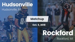 Matchup: Hudsonville High vs. Rockford  2018