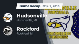 Recap: Hudsonville  vs. Rockford  2018