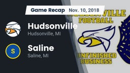 Recap: Hudsonville  vs. Saline  2018