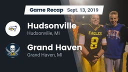 Recap: Hudsonville  vs. Grand Haven  2019