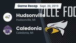 Recap: Hudsonville  vs. Caledonia  2019