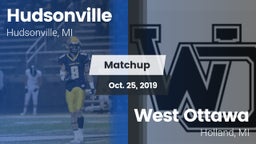 Matchup: Hudsonville High vs. West Ottawa  2019