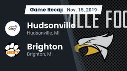 Recap: Hudsonville  vs. Brighton  2019