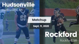 Matchup: Hudsonville High vs. Rockford  2020