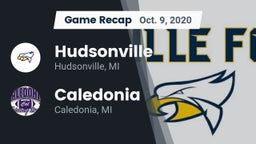 Recap: Hudsonville  vs. Caledonia  2020
