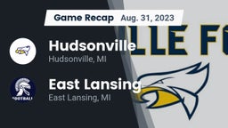 Recap: Hudsonville  vs. East Lansing  2023