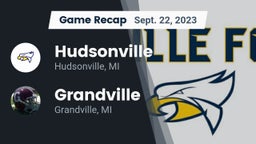 Recap: Hudsonville  vs. Grandville  2023