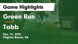 Green Run  vs Tabb  Game Highlights - Dec. 21, 2023