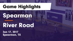 Spearman  vs River Road  Game Highlights - Jan 17, 2017