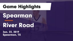 Spearman  vs River Road  Game Highlights - Jan. 22, 2019