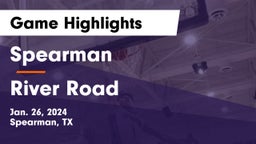 Spearman  vs River Road  Game Highlights - Jan. 26, 2024