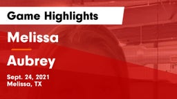Melissa  vs Aubrey  Game Highlights - Sept. 24, 2021