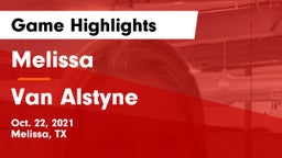 Melissa  vs Van Alstyne  Game Highlights - Oct. 22, 2021