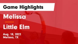 Melissa  vs Little Elm  Game Highlights - Aug. 18, 2022