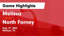 Melissa  vs North Forney  Game Highlights - Aug. 27, 2022