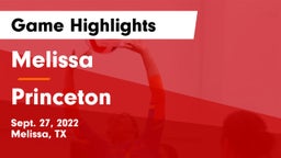 Melissa  vs Princeton  Game Highlights - Sept. 27, 2022