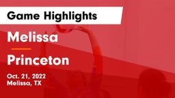 Melissa  vs Princeton  Game Highlights - Oct. 21, 2022