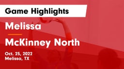 Melissa  vs McKinney North  Game Highlights - Oct. 25, 2022
