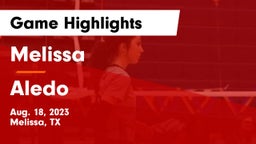 Melissa  vs Aledo  Game Highlights - Aug. 18, 2023